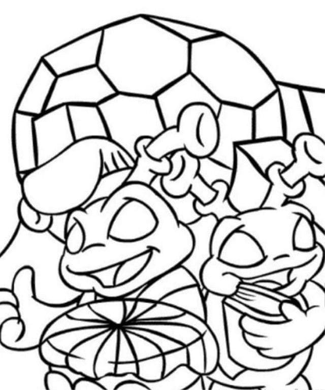Neopets 12 Coloring Page