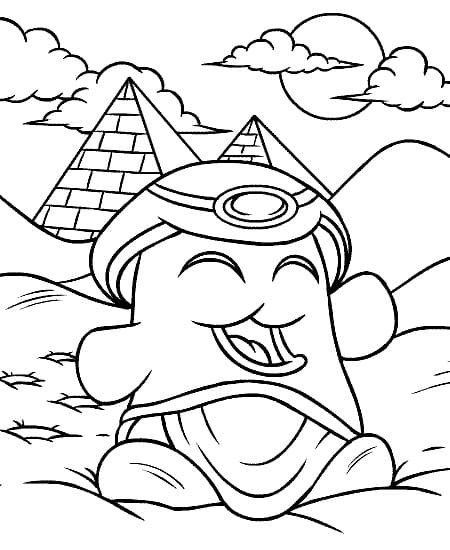 Neopets 21 Coloring Page