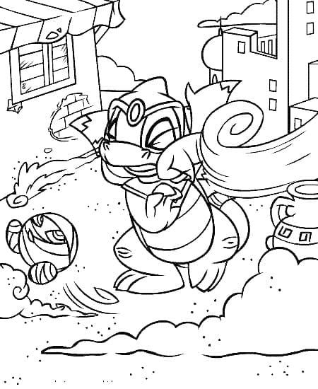 Neopets 26 Coloring Page