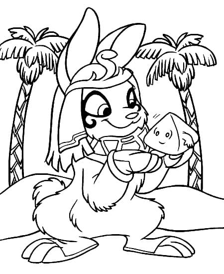 Neopets 28 Coloring Page