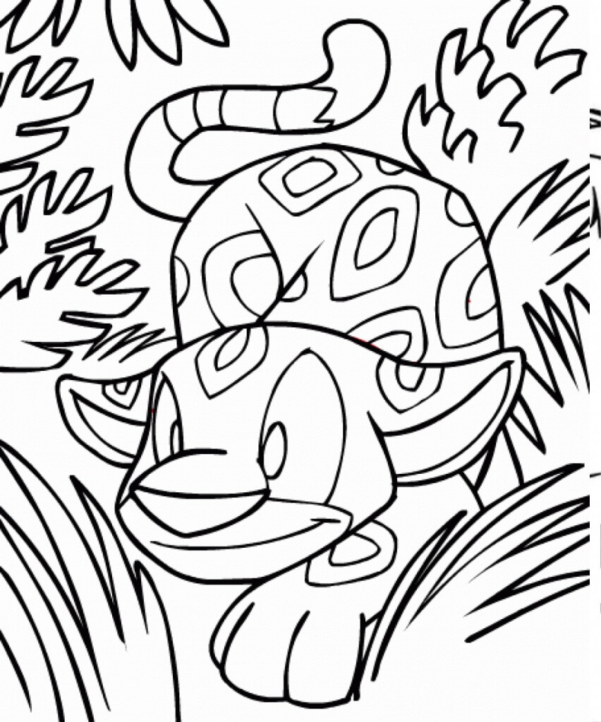 Neopets 4 Coloring Page