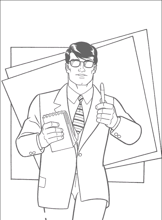 Nerdy Clark Kent