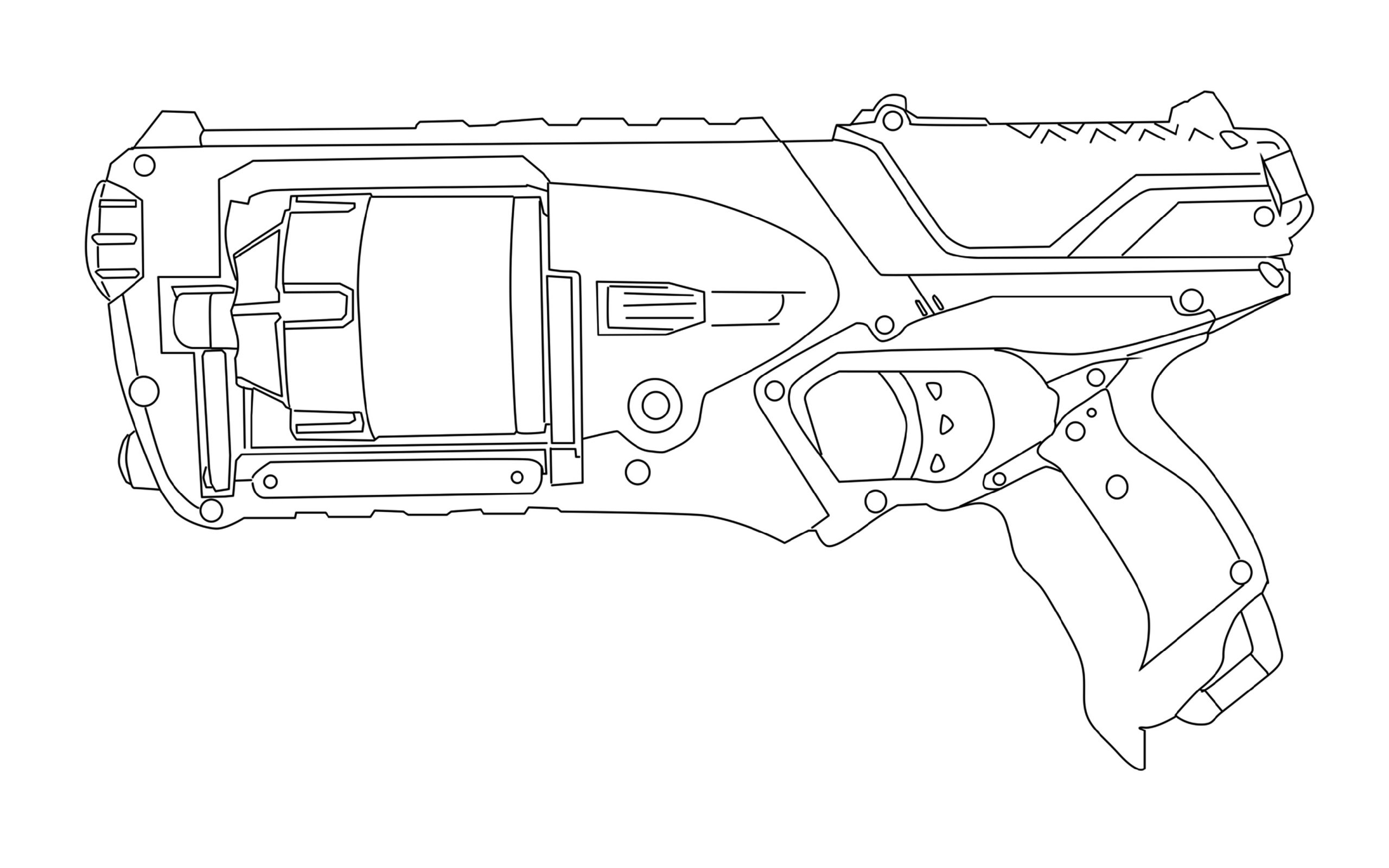 Nerf Gun Maverick Schematics