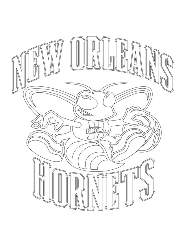 New Orleans Hornets Logo Nba Sport