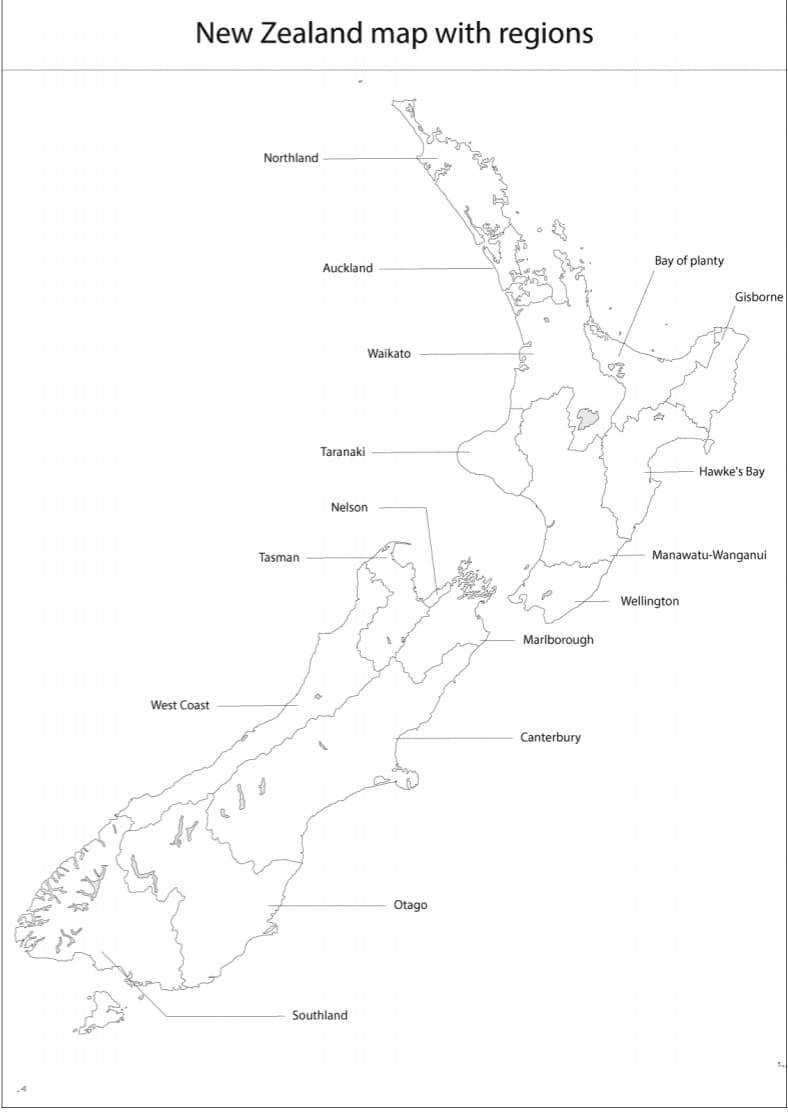 New Zealand Map 5