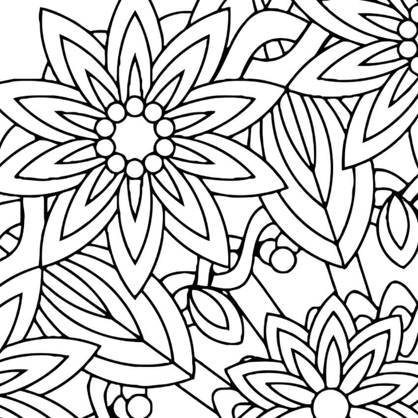 Nice Mindfulness Cool Coloring Page