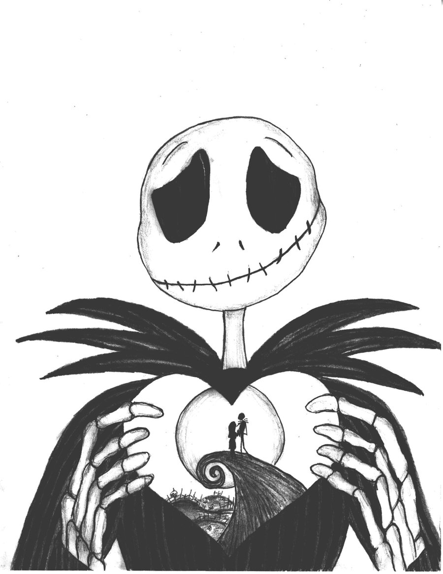 Nightmare Before Christmas pictures Coloring Page