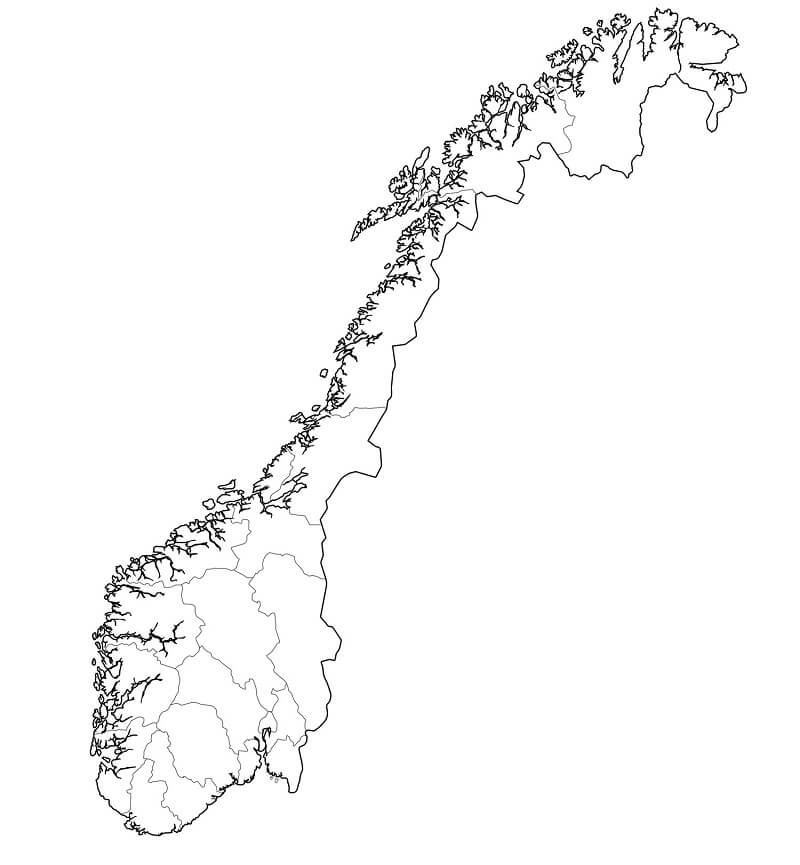 Norway Map 2