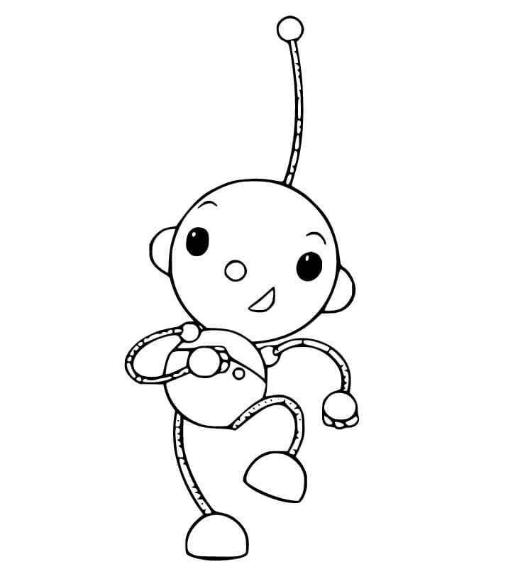 Olie Polie Coloring Page