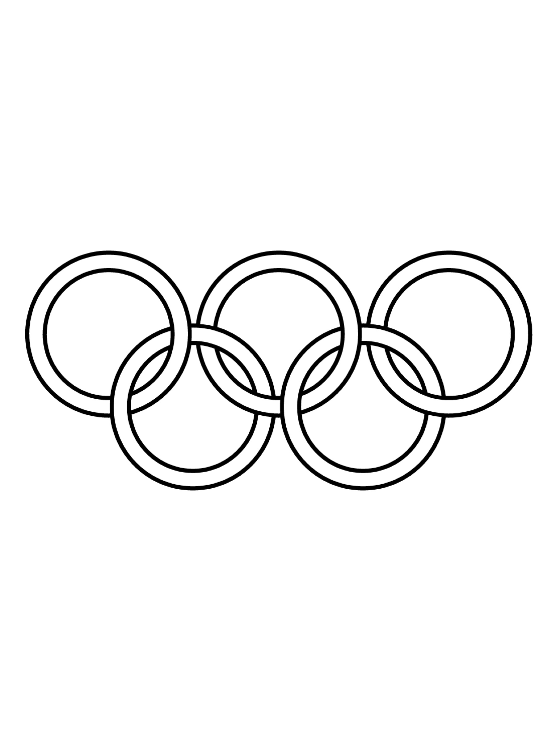 Olympic Games Clipart Black And White