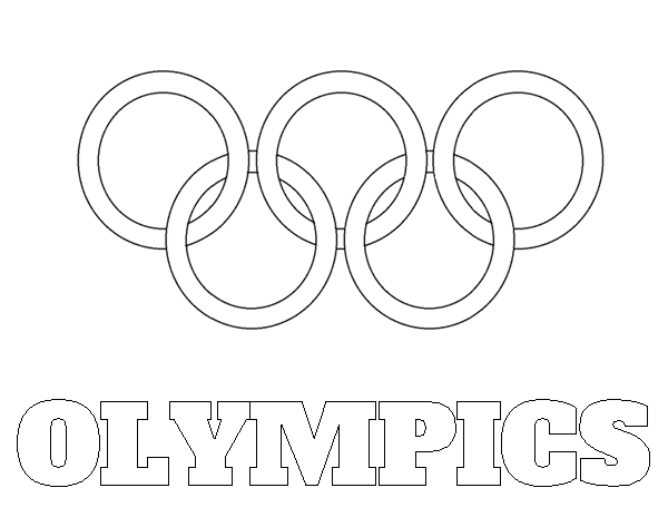 olympic rings logo coloring pages coloring cool