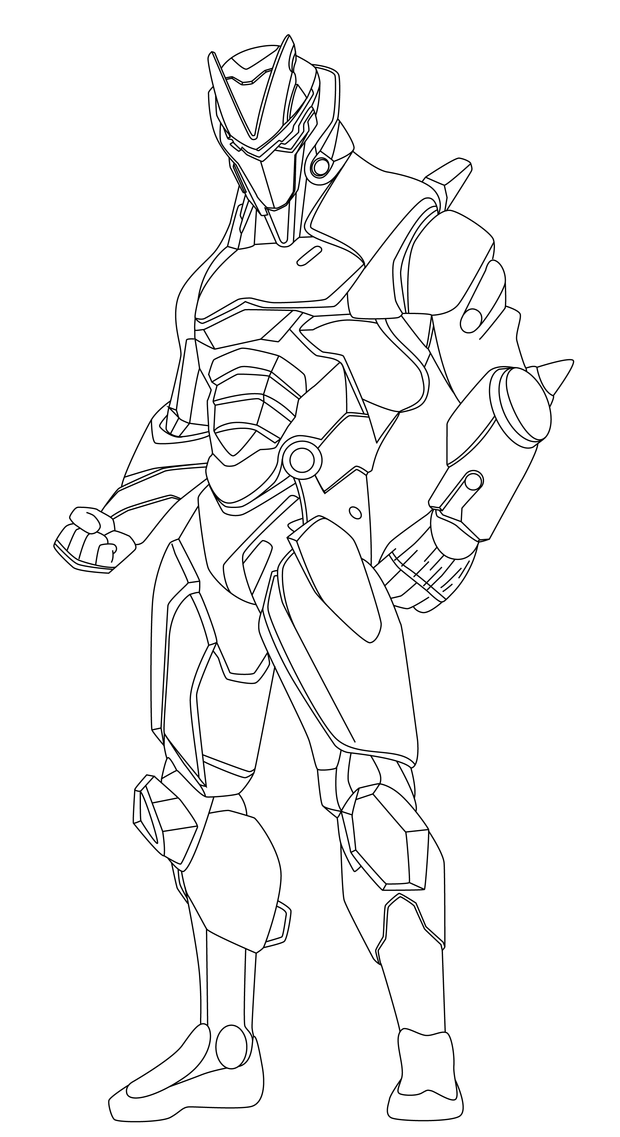 Omega Fortnite Hd Coloring Page