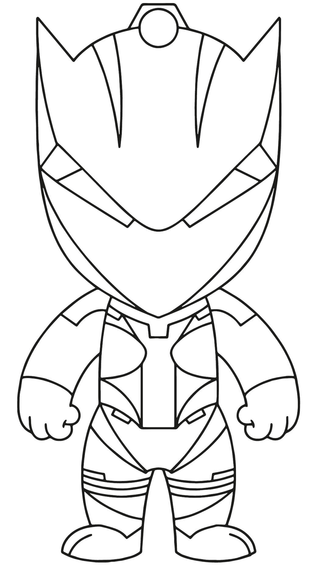 Omega Coloring Page