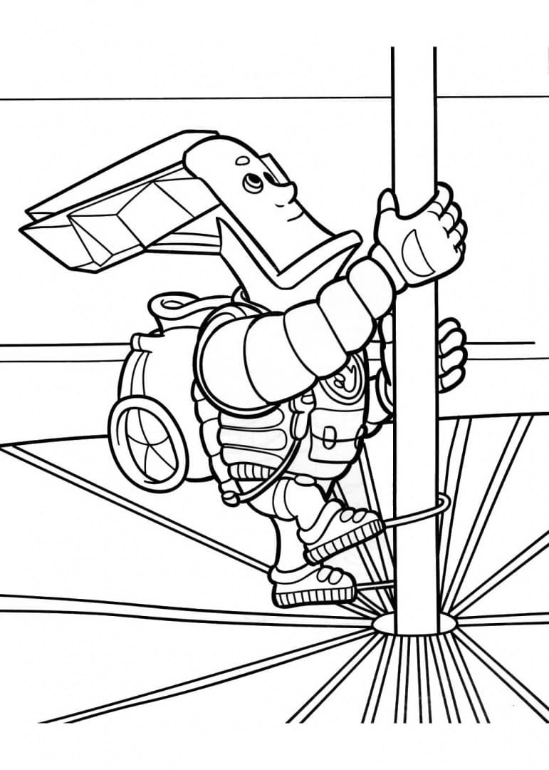 Papus The Fixies Coloring Page