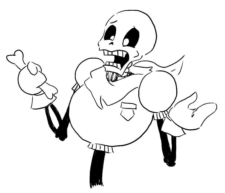 Papyrus 1 Coloring Page