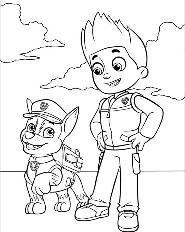 Paw Patrol Ryder And Chase