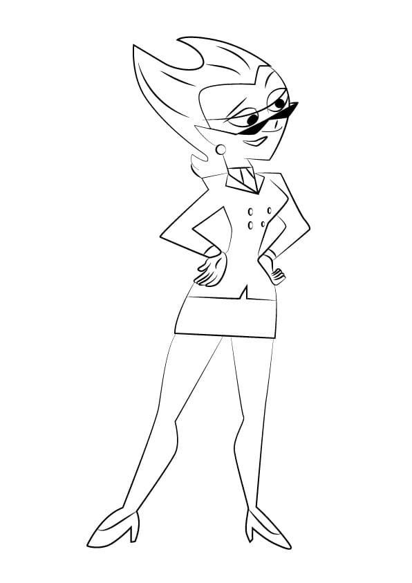Penelope Spectra Coloring Page