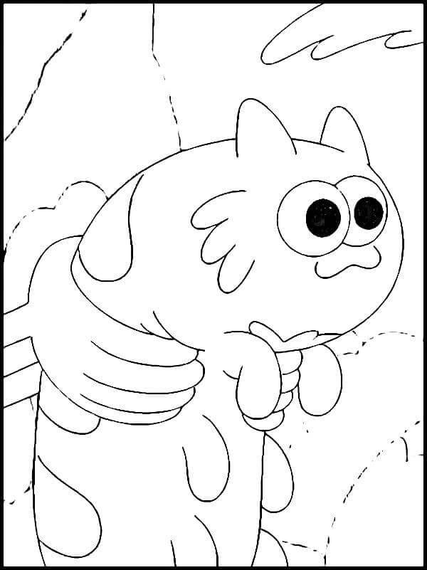 Pet Anne from Disney Amphibia Coloring Page