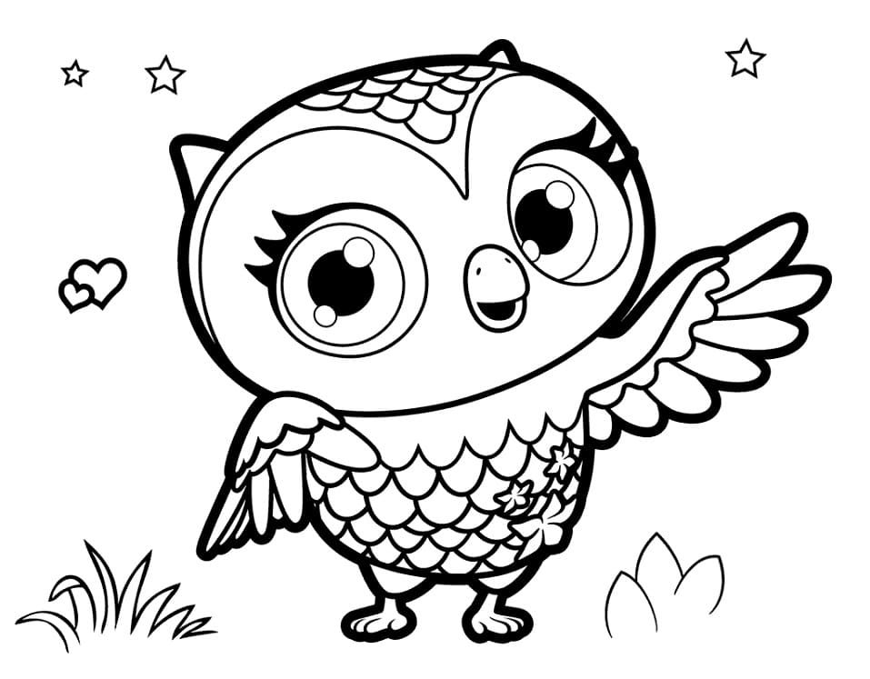 Pet Treble from Little Charmers Coloring Page