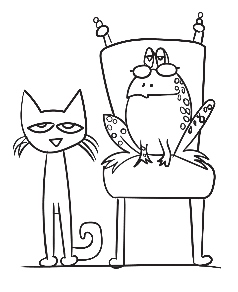 Pete The Cat And Frog