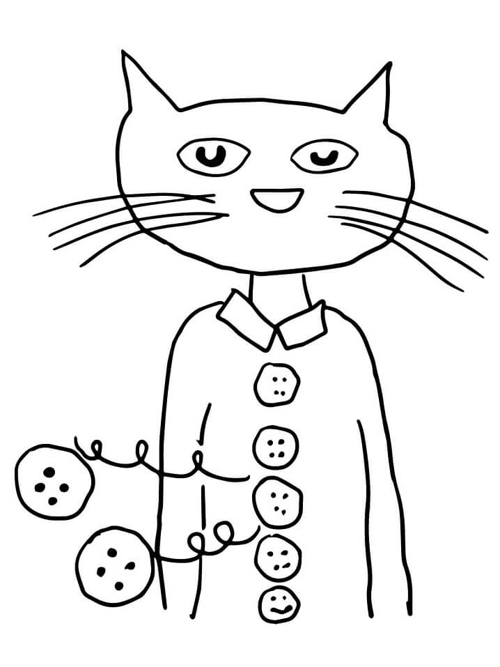 Pete The Cat Buttons