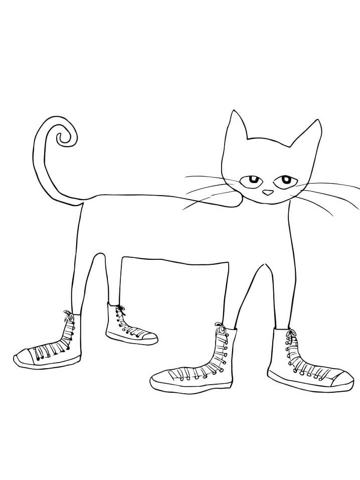 Pete The Cat In Sneakers