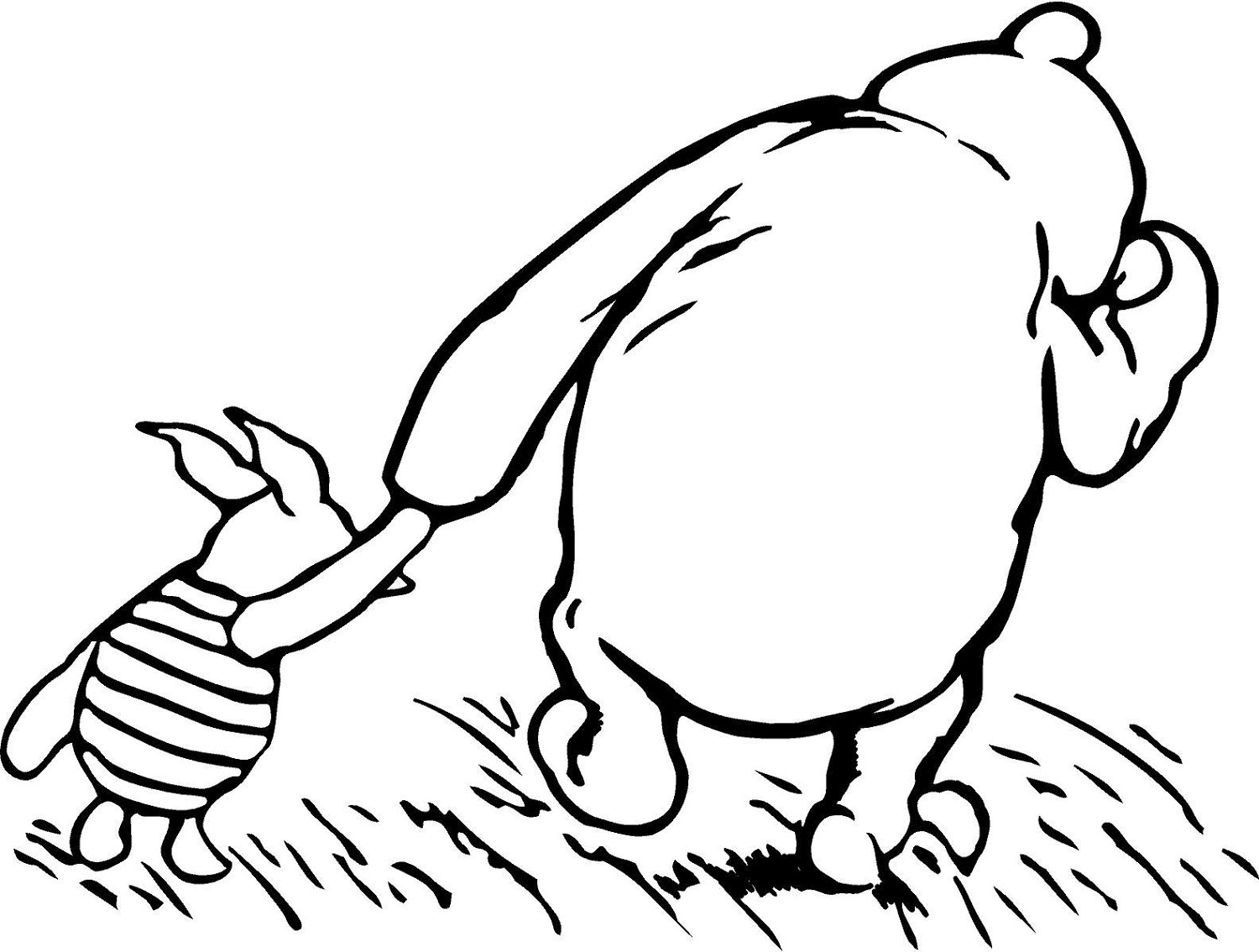 piglet coloring page
