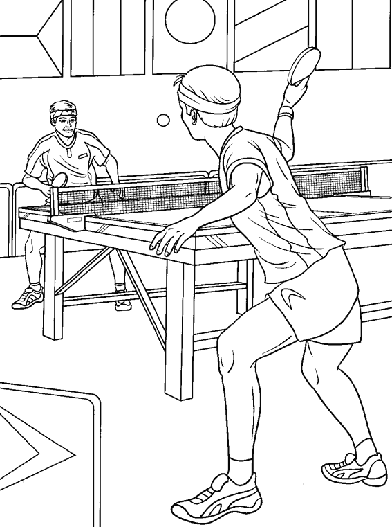 Ping Pong Scene