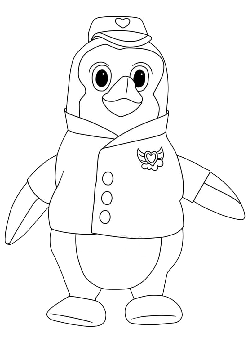 Pip from T.O.T.S Coloring Page