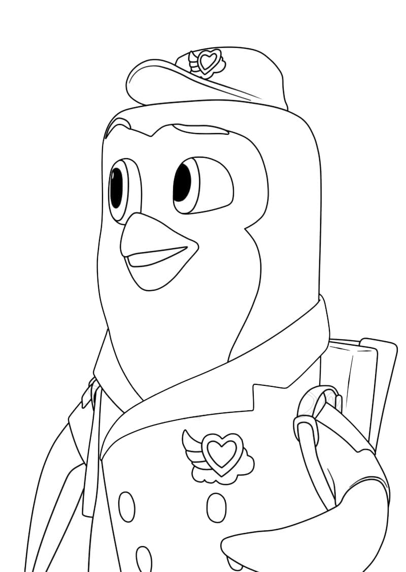 Pip T.O.T.S Coloring Page