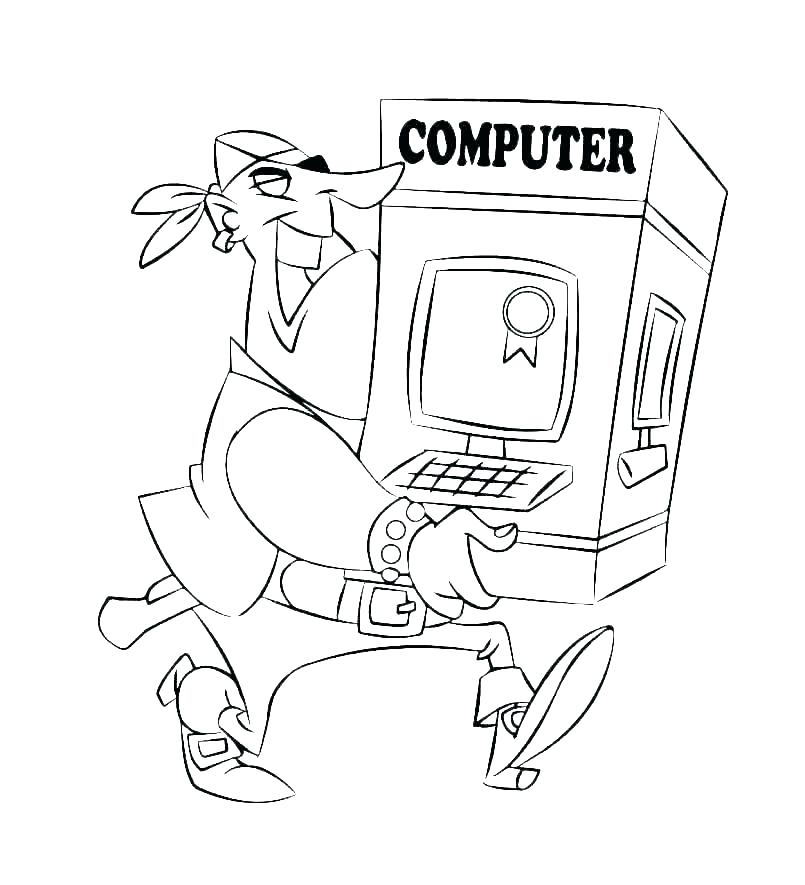 Pirate With Computers