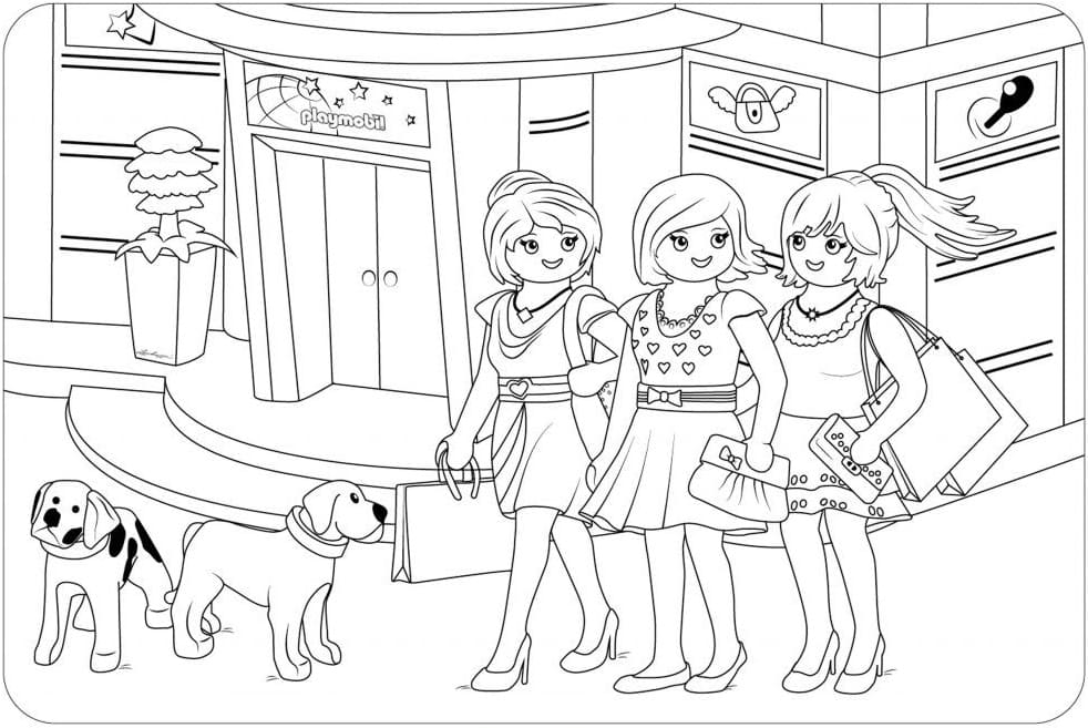 Playmobil 12 Coloring Page