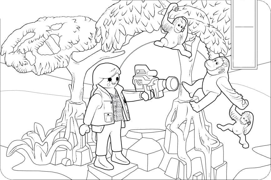 Playmobil 14 Coloring Page