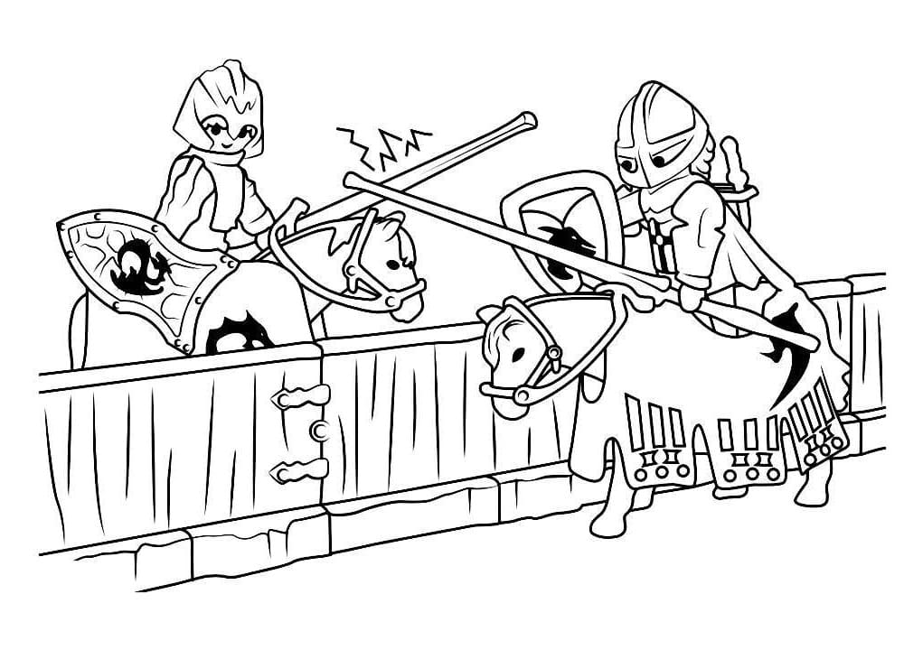 Playmobil 2 Coloring Page