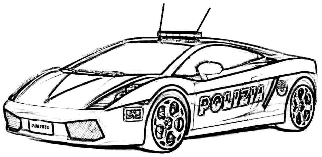 Police Car Lambourguini Sport