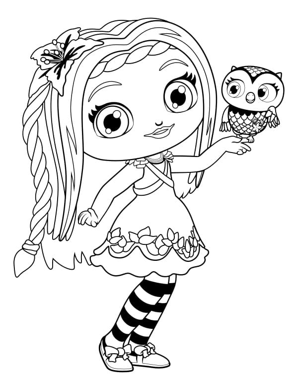 Posie and Treble Coloring Page