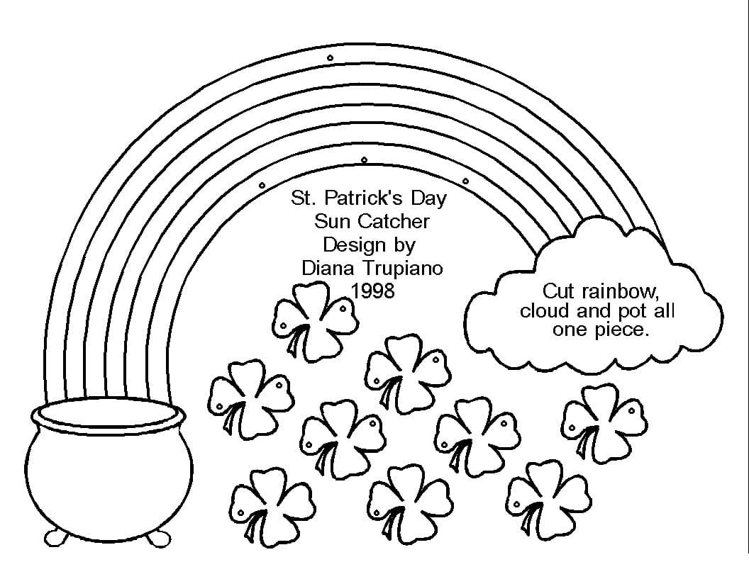 Pot of Gold 15 Coloring Page