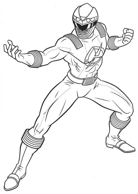 Power Rangers Free Colouring In Pages5598