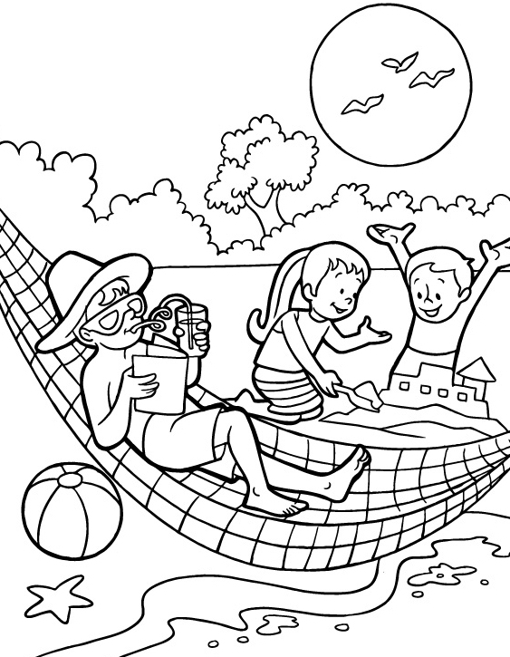 Preschool S Summer Fun2f9f Coloring Page