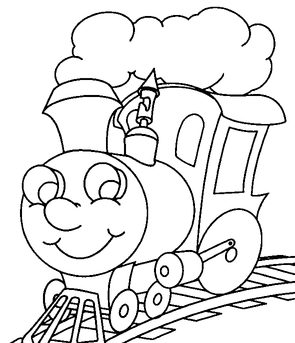 Preschool S Transportation Traincf1e Coloring Page