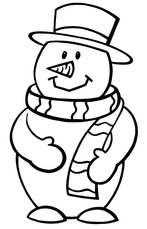 Preschool S Winter Snowman