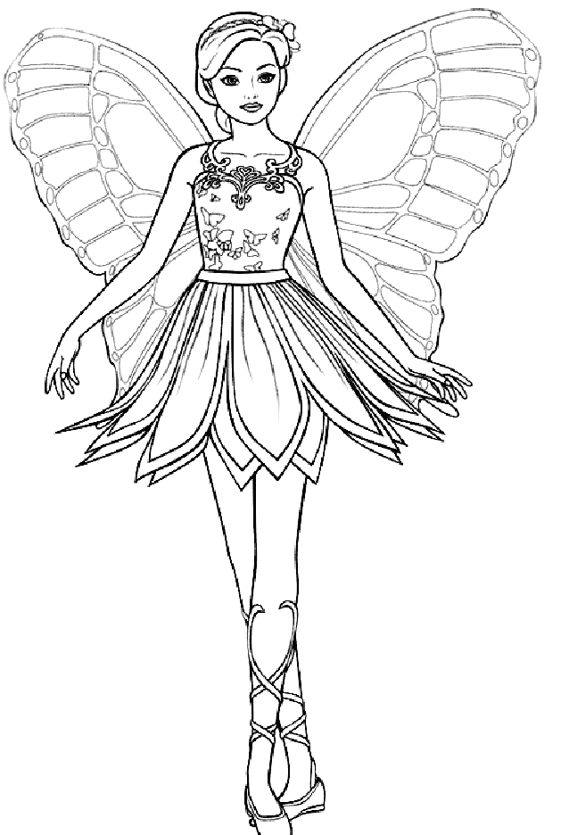 Pretty S For Girls Fairiesc15d Coloring Page