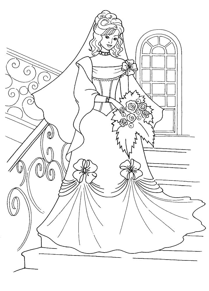 Princess in a Wedding Dress