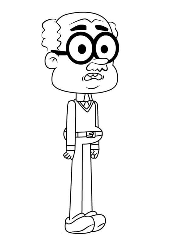 Principal Applecrab from Looped Coloring Page