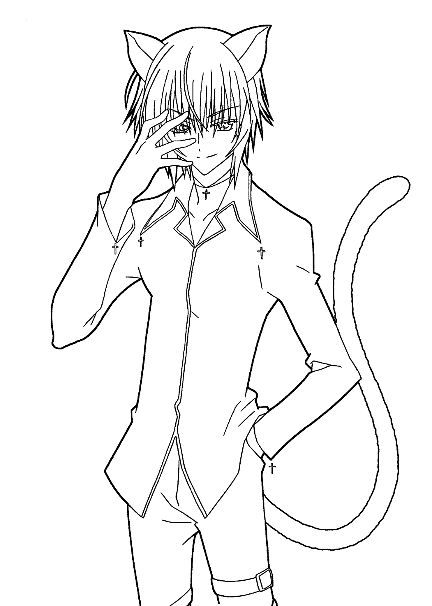 Print Animes Coloring Page