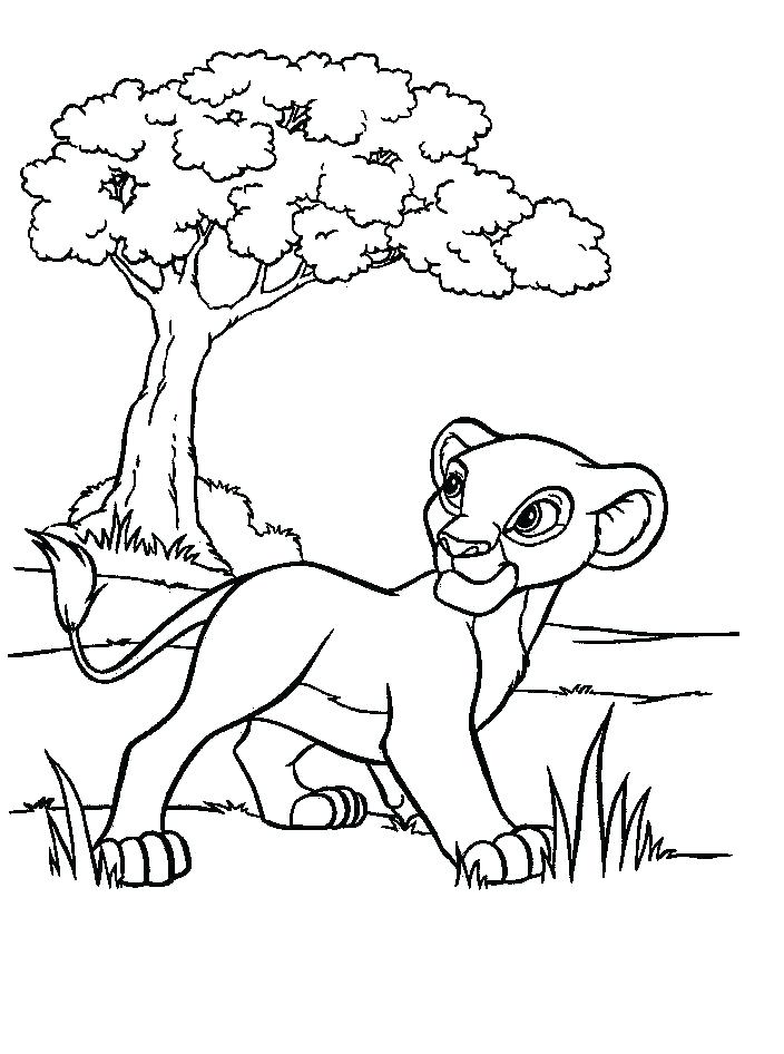 Print Free Lion Guards Coloring Page