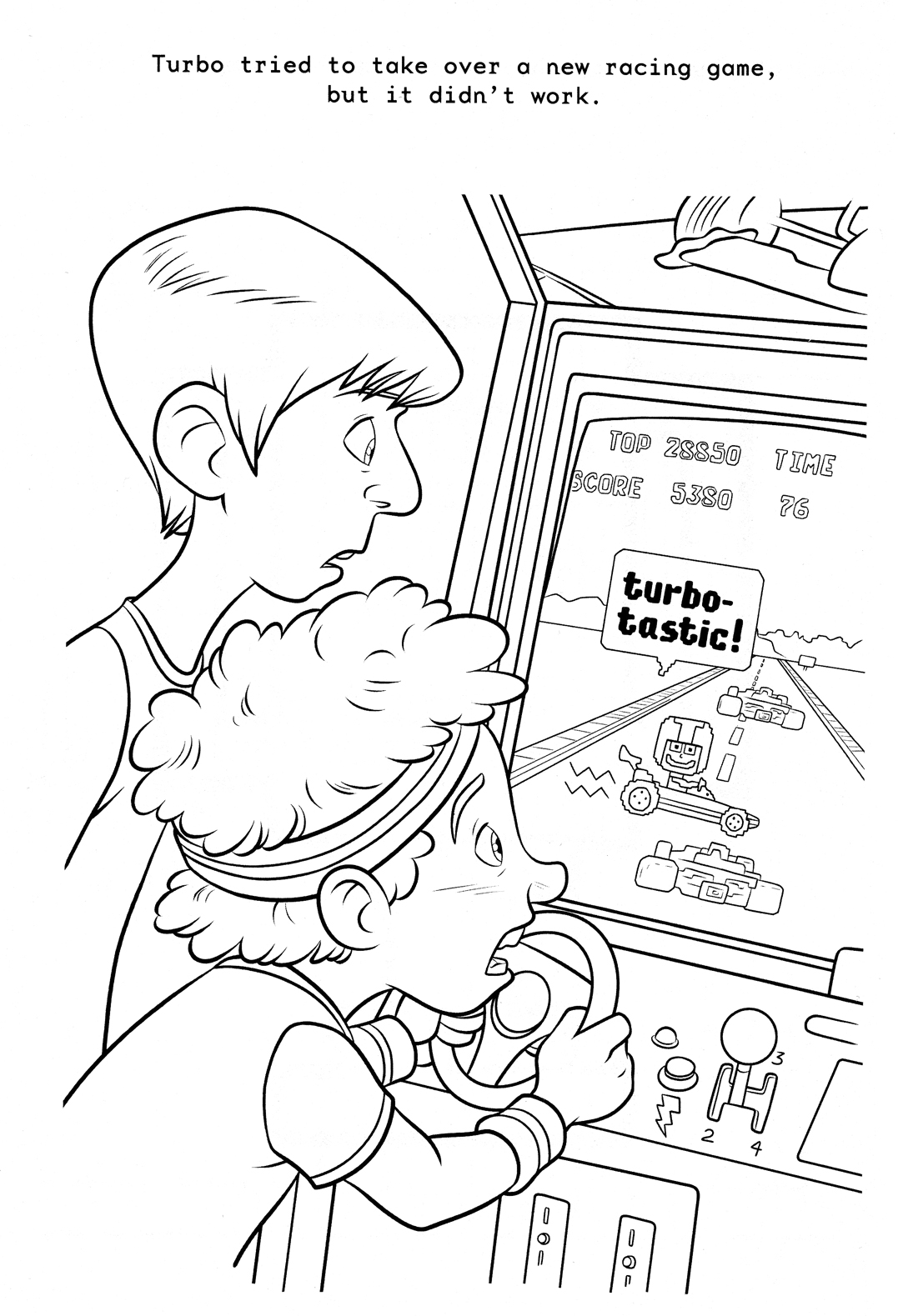 Print Free Wreck-it Ralph Coloring Pictures Coloring Page