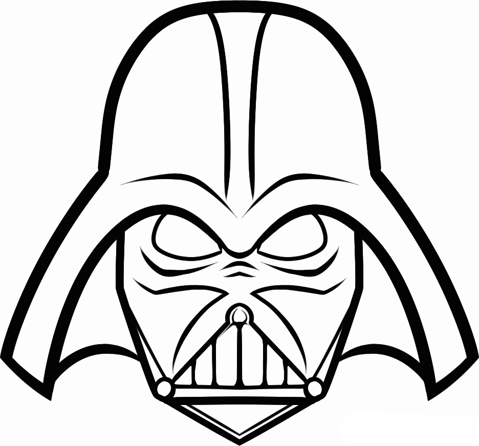Printable Darth Vader Mask