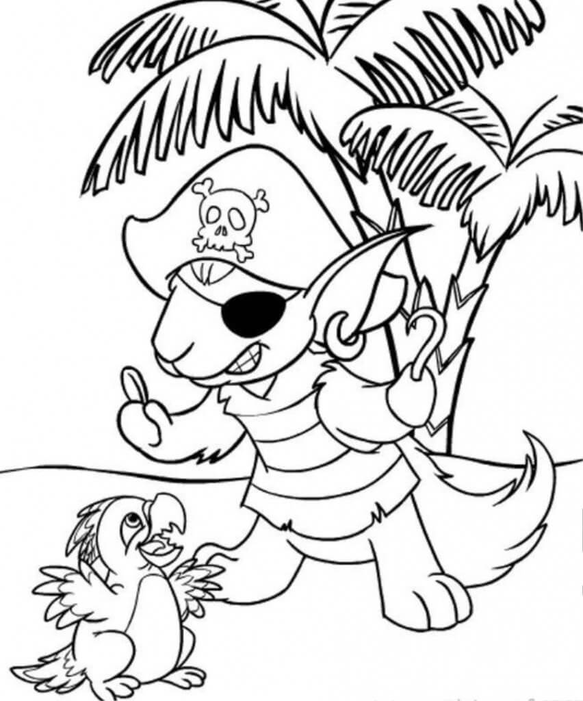 Printable Neopets Coloring Page