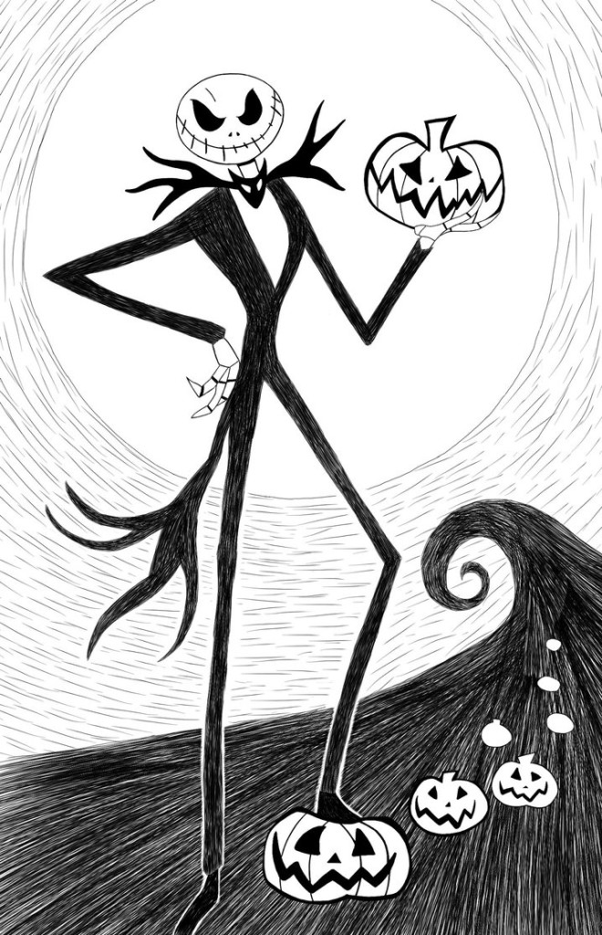 printable Nightmare Before Christmas pictures